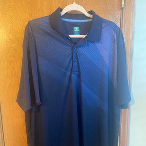 Blue golf shirt - 2X